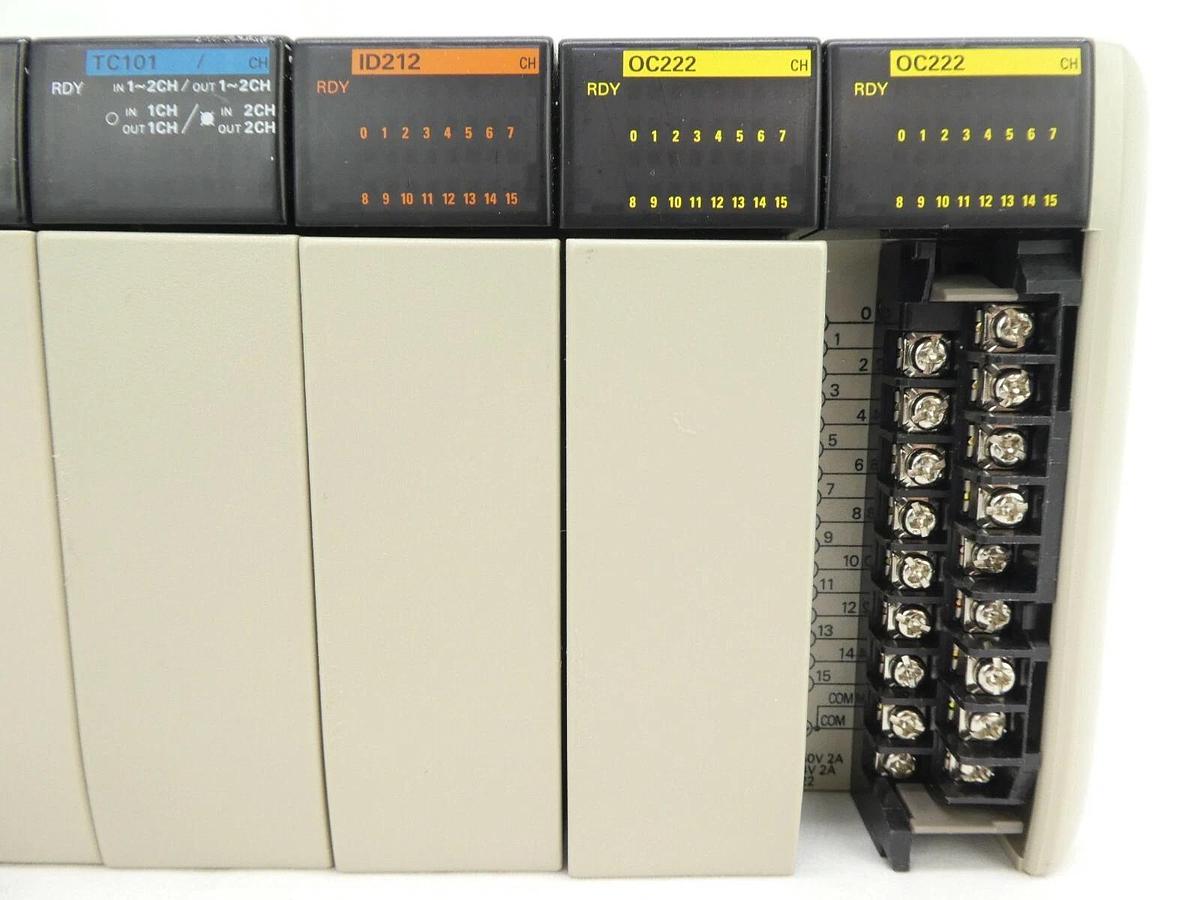 Used Omron CQM1H Programmable Logic Controller PLC Sysmac CQM1H-CPU51 Working Surplus