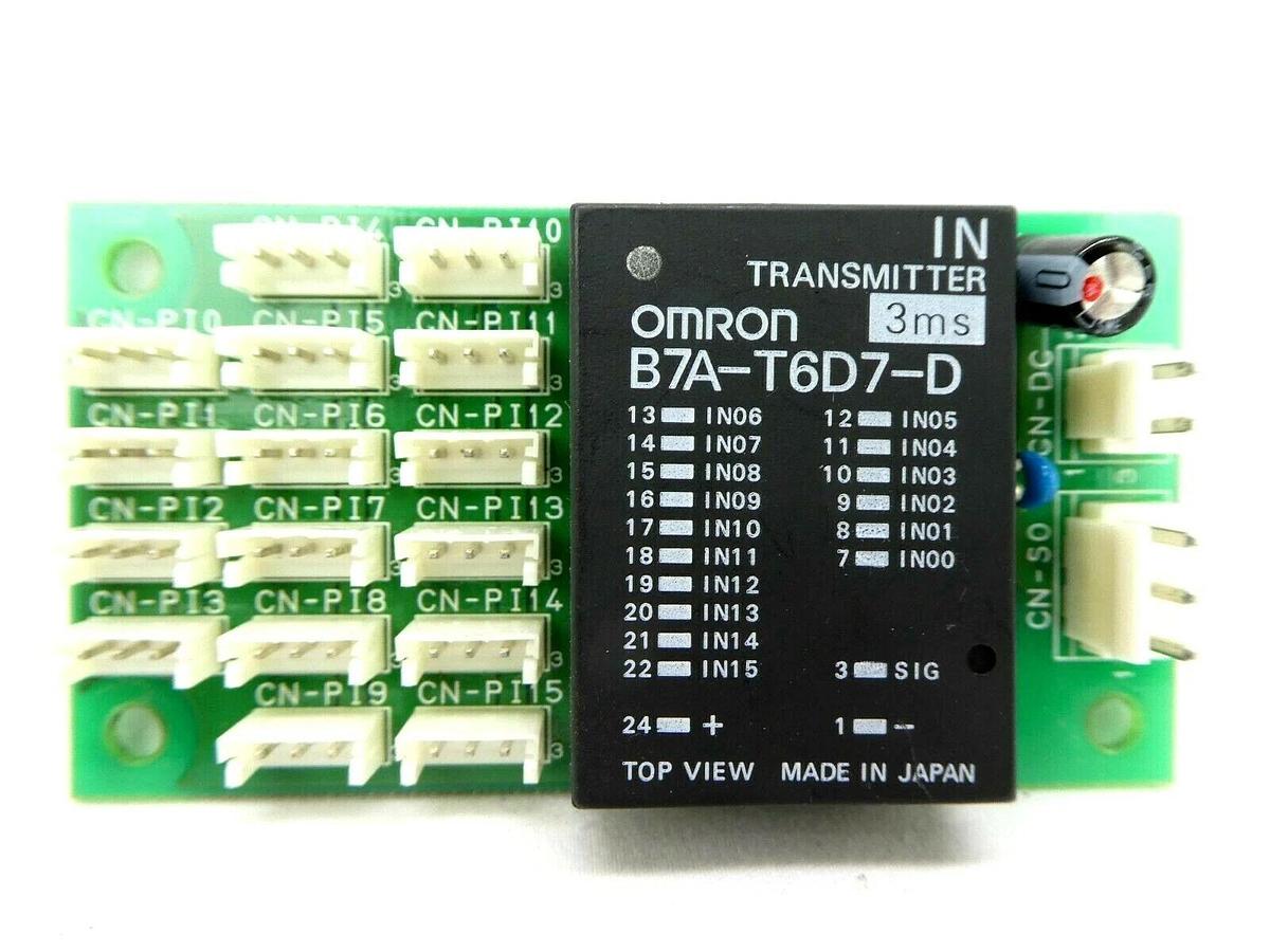 Used Daifuku PST-3635B Transistor I/O Link Board PCB Omron B7A-T6D7-D Working Spare