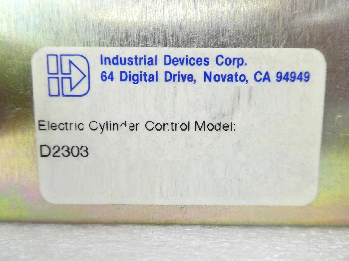 Used Industrial Devices D2303 Electronic Cylinder Controller D Series Working Surplus