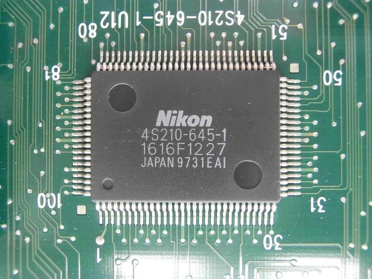 Used Nikon Precision 4S015-096 Processor Board PCB Card NK-C303-40 Working Surplus