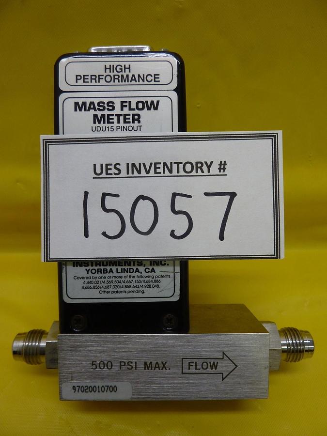 Used UNIT Instruments 1100-100137 Mass Flow Meter UFM-1100 200 SCCM N2 Used Working