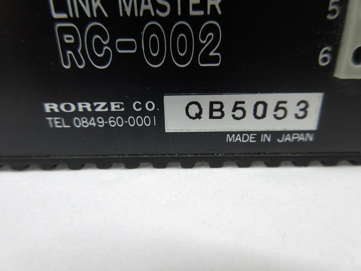 Used Rorze Automation RS-232C Current Adapter RC-002 Link Master Lot of 5 Working