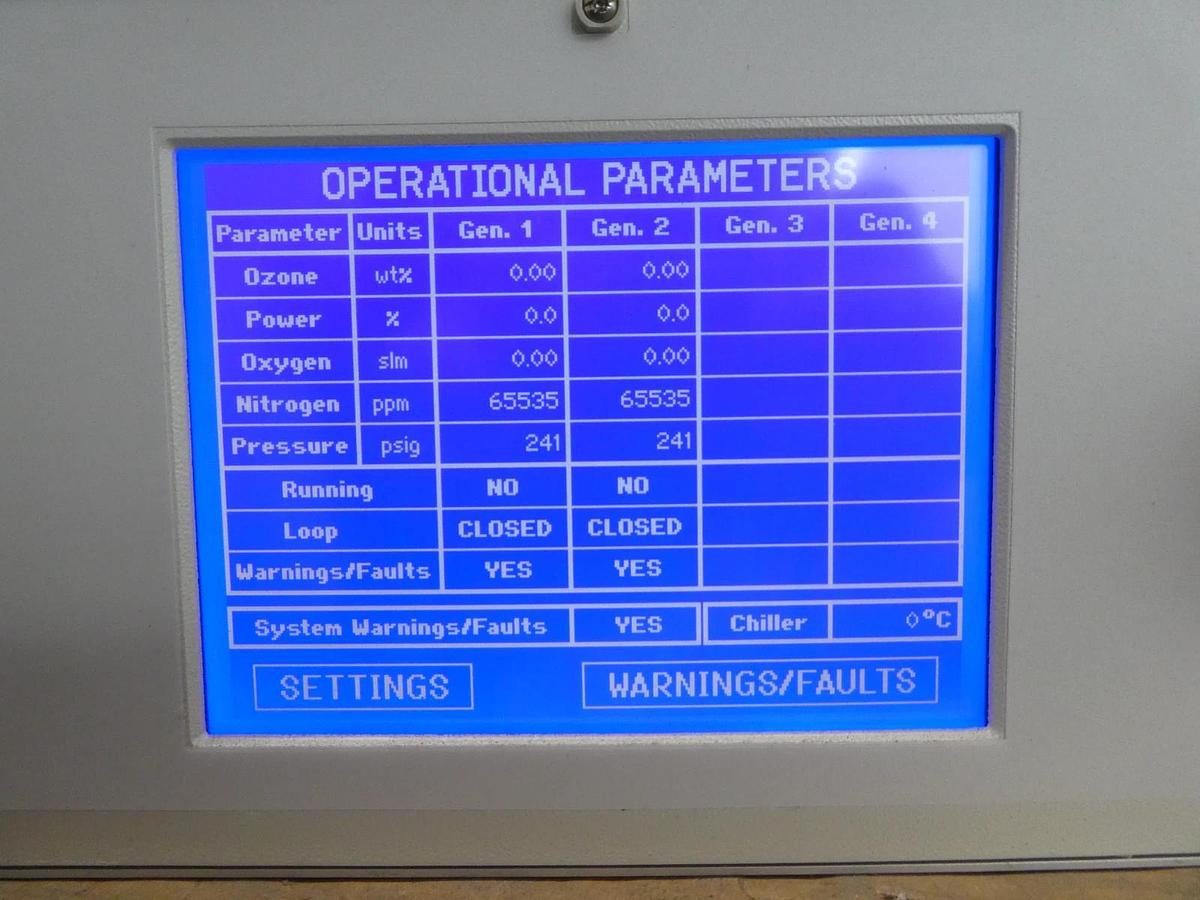 Used MKS Instruments 1046962 Ozone Delivery System Controller AX8585 ASTeX Working