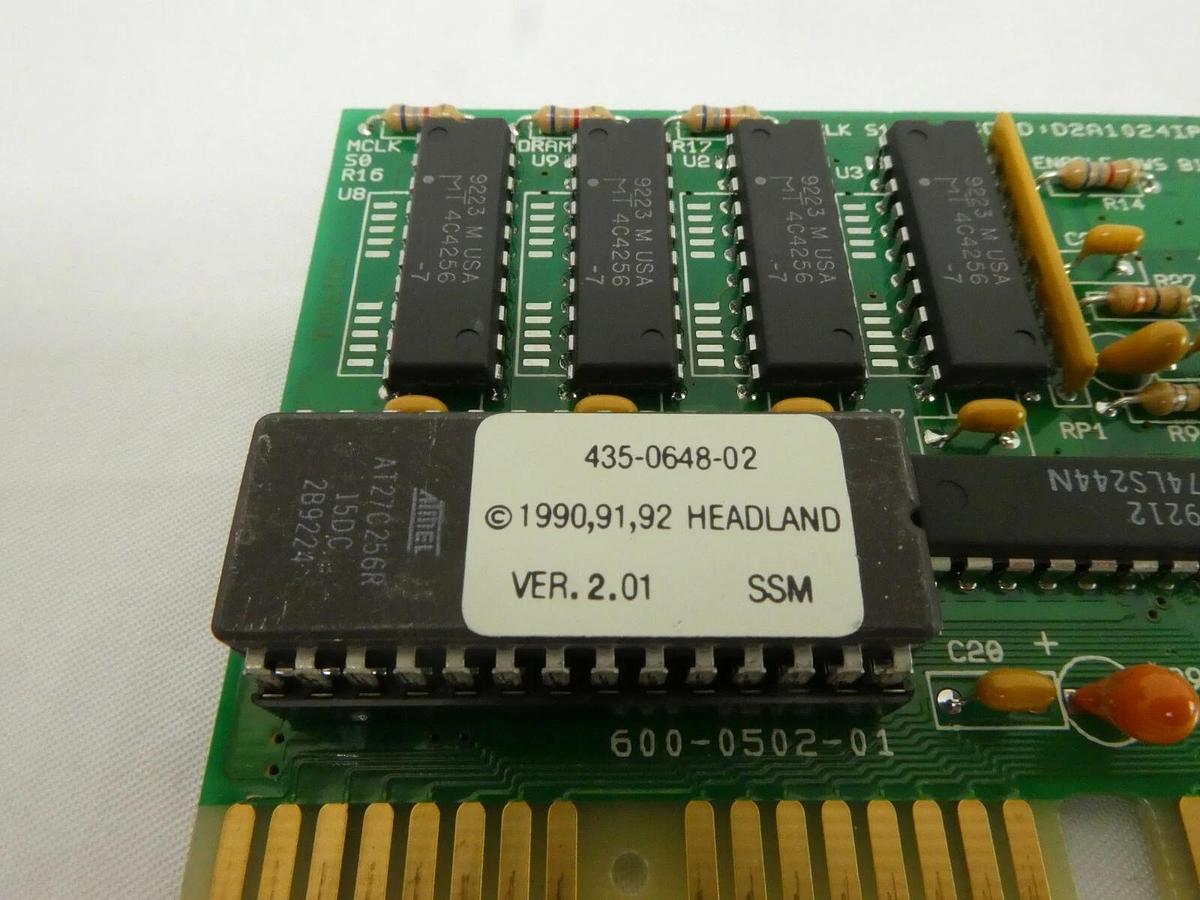 Used Electroglas 650-0502-01 Video Seven PCB Card 4085x Horizon PSM Working