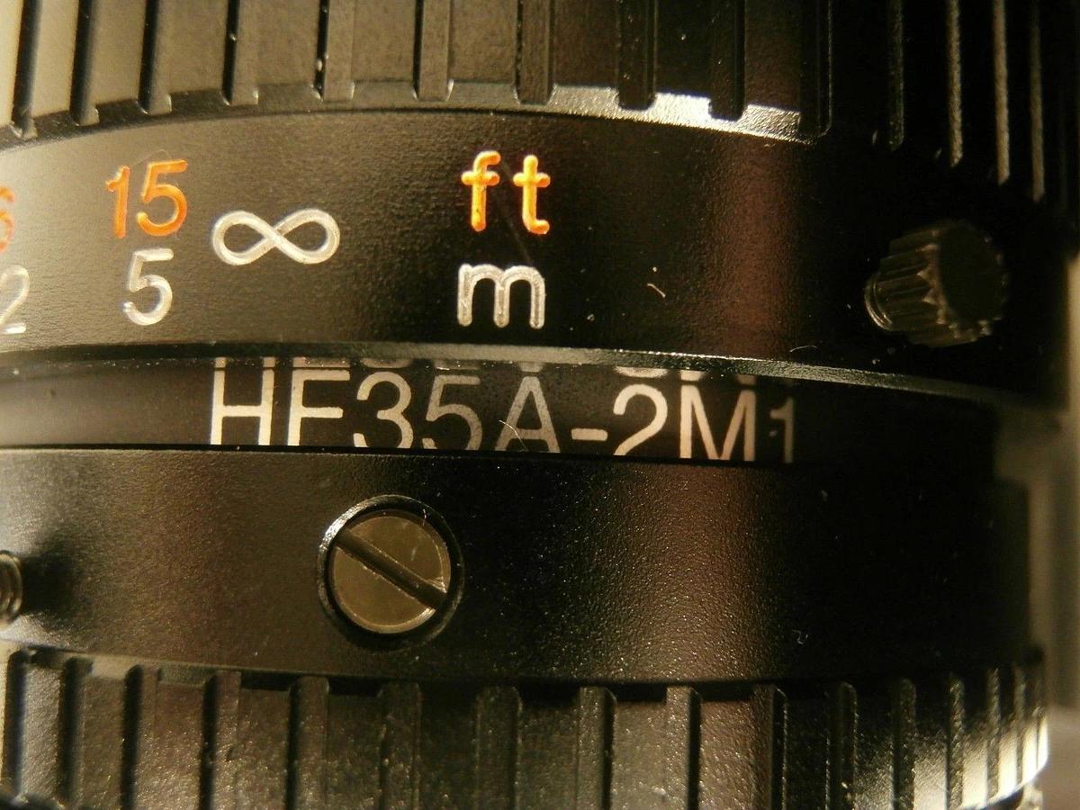 Used Cognex 800-5660-1 Wafer Camera 203-0099-RB acuLight II Sony XC-75 HF35A-2M1 Used
