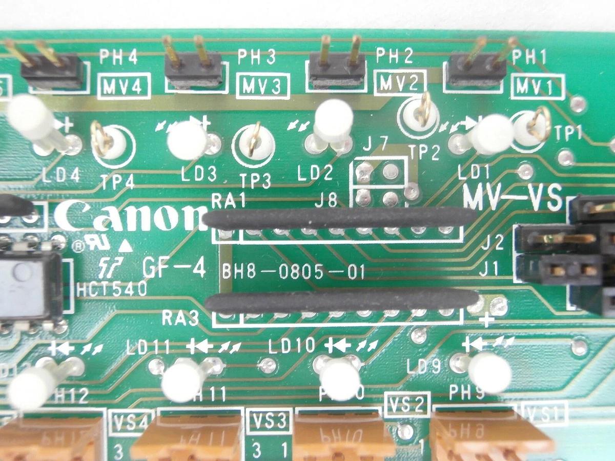 Canon BG9-4128 Signal PCB Assembly BG9-3797 GF-4 MC-VS BH8-0805-01 New Surplus