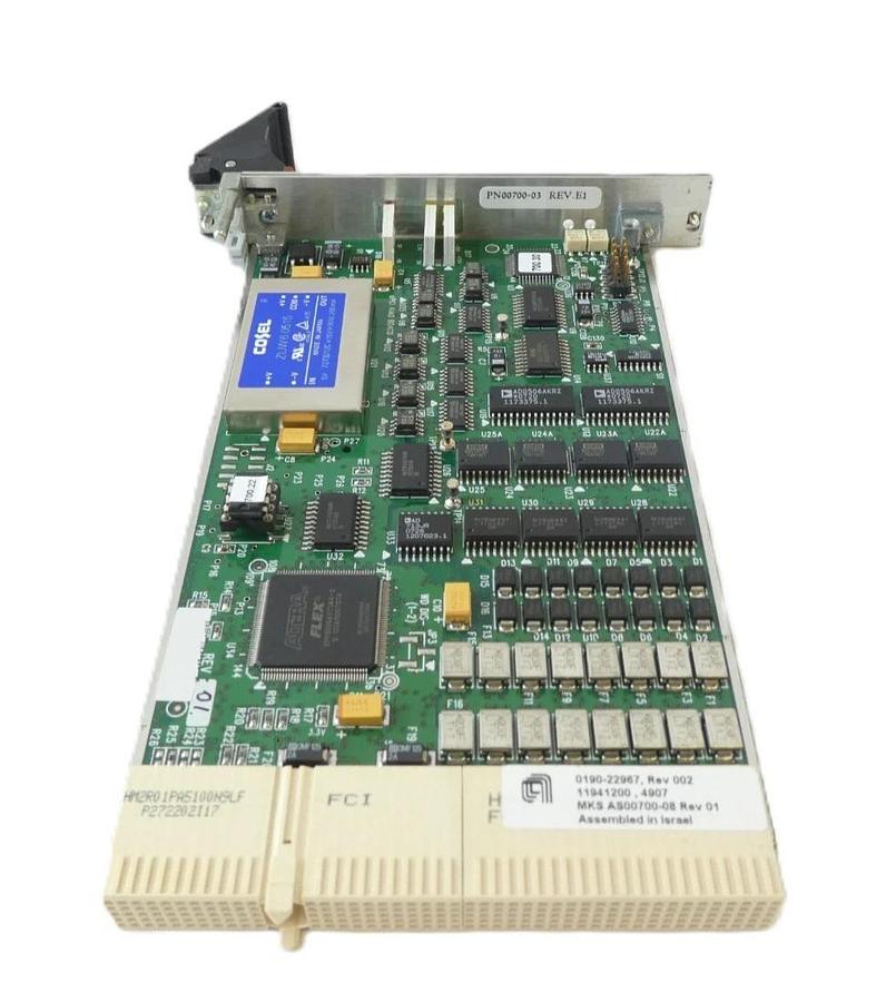 Used MKS Instruments AS00700-08 Analog I/O PCB Card AMAT 0190-22967 Working Surplus