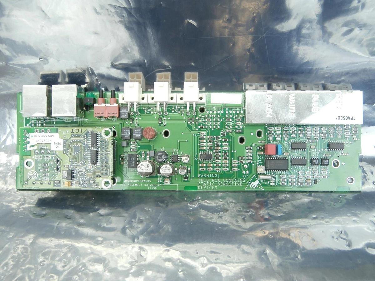 Used Edwards D37208202 Flash Module PCB iQDP Series 801-1047-01 Used Working
