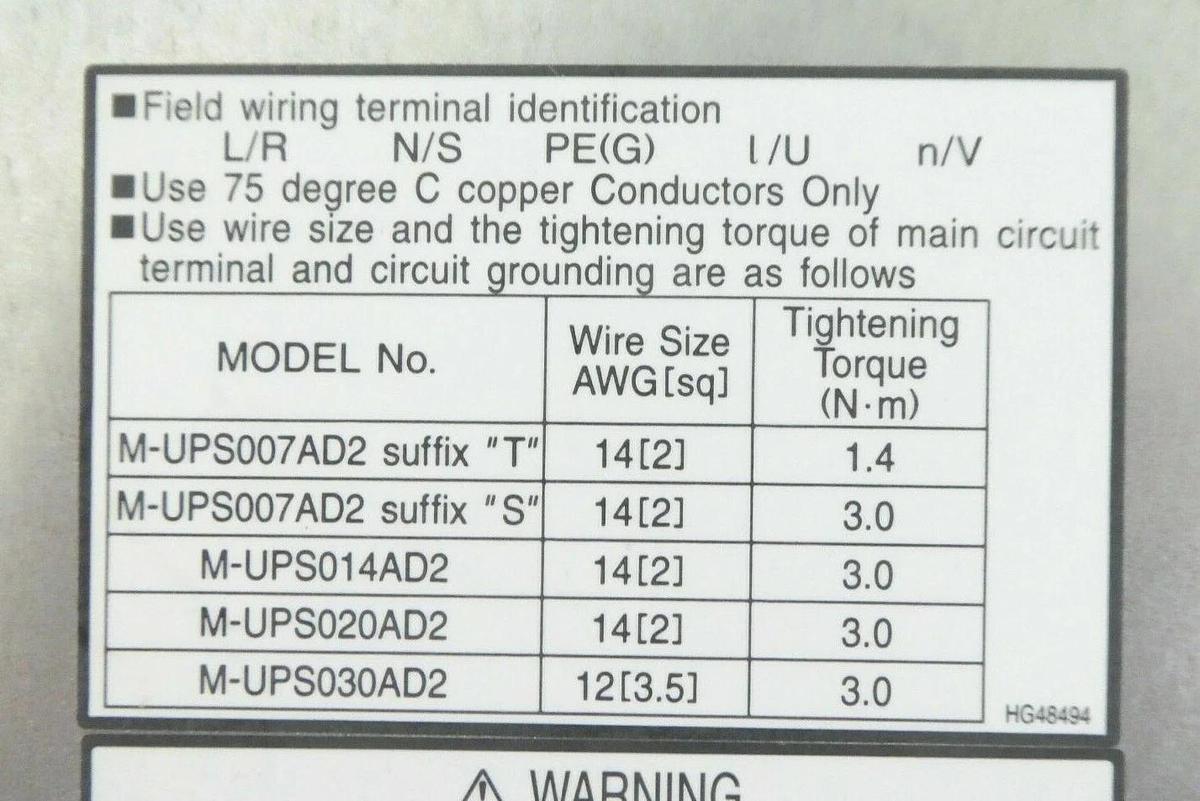 Used Fuji Electric M-UPS014AD2K-UL(CE)-200-SZ25 UPS Module Rudolph F30 Working Spare