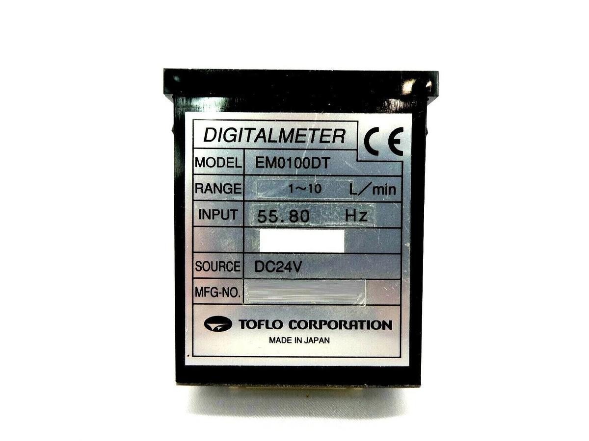 Used Toflo Corporation EM0100DT Digital Meter Reseller Lot of 36 Working Surplus