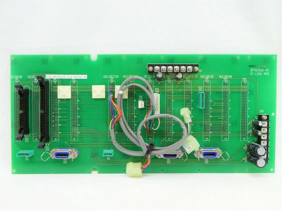 Used JEOL BP102046-00 Backplane Board PCB HT LENS MPB JWS-2000 SEM Working Spare