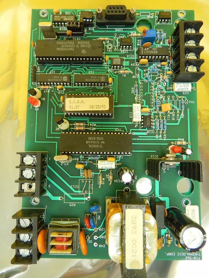 Used Thermalogic 718-562 Fluid Temperature Station Board PCB SVG 121-188 Used