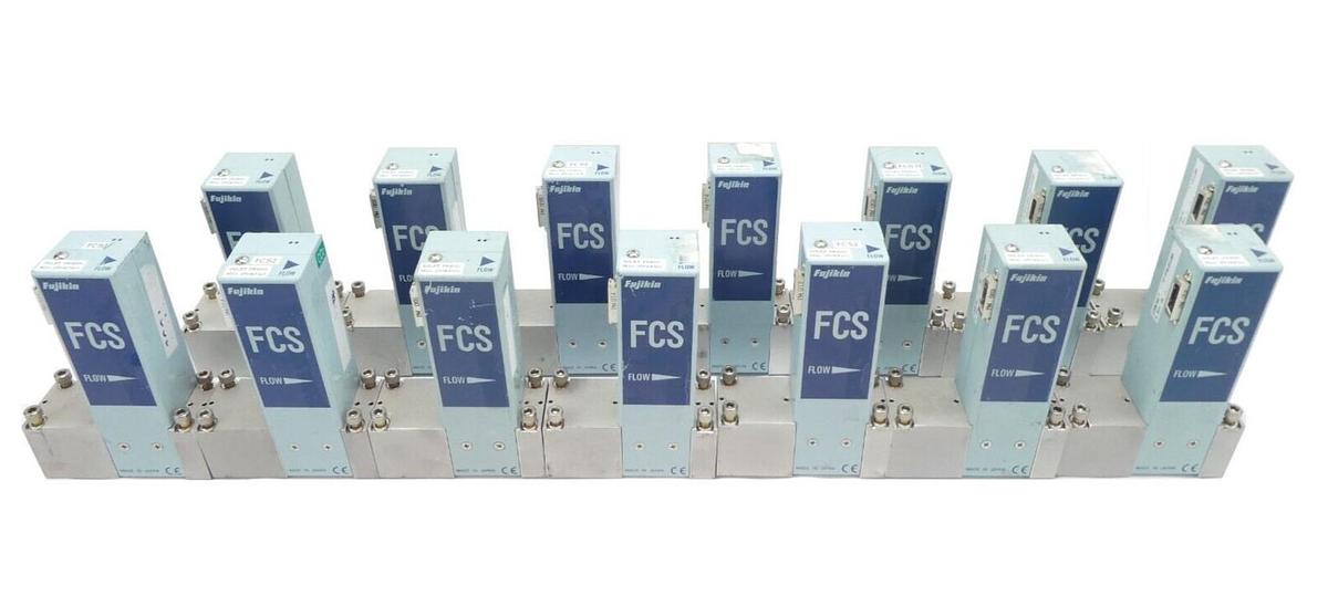 Used Fujikin FCS-4WS-798-F1L#B Mass Flow Controller MFC Reseller Lot of 14 Working