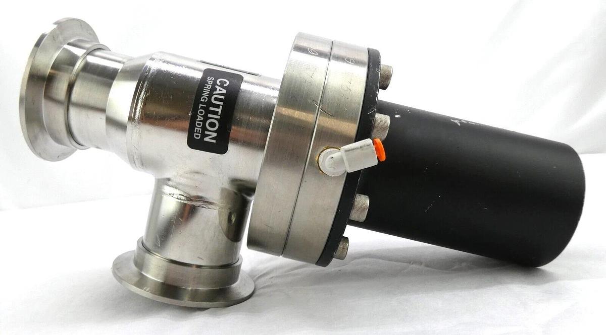 Used MDC Vacuum Products KAV-200-P-SP Pneumatic Angle Valve 998420-1000 Working Spare