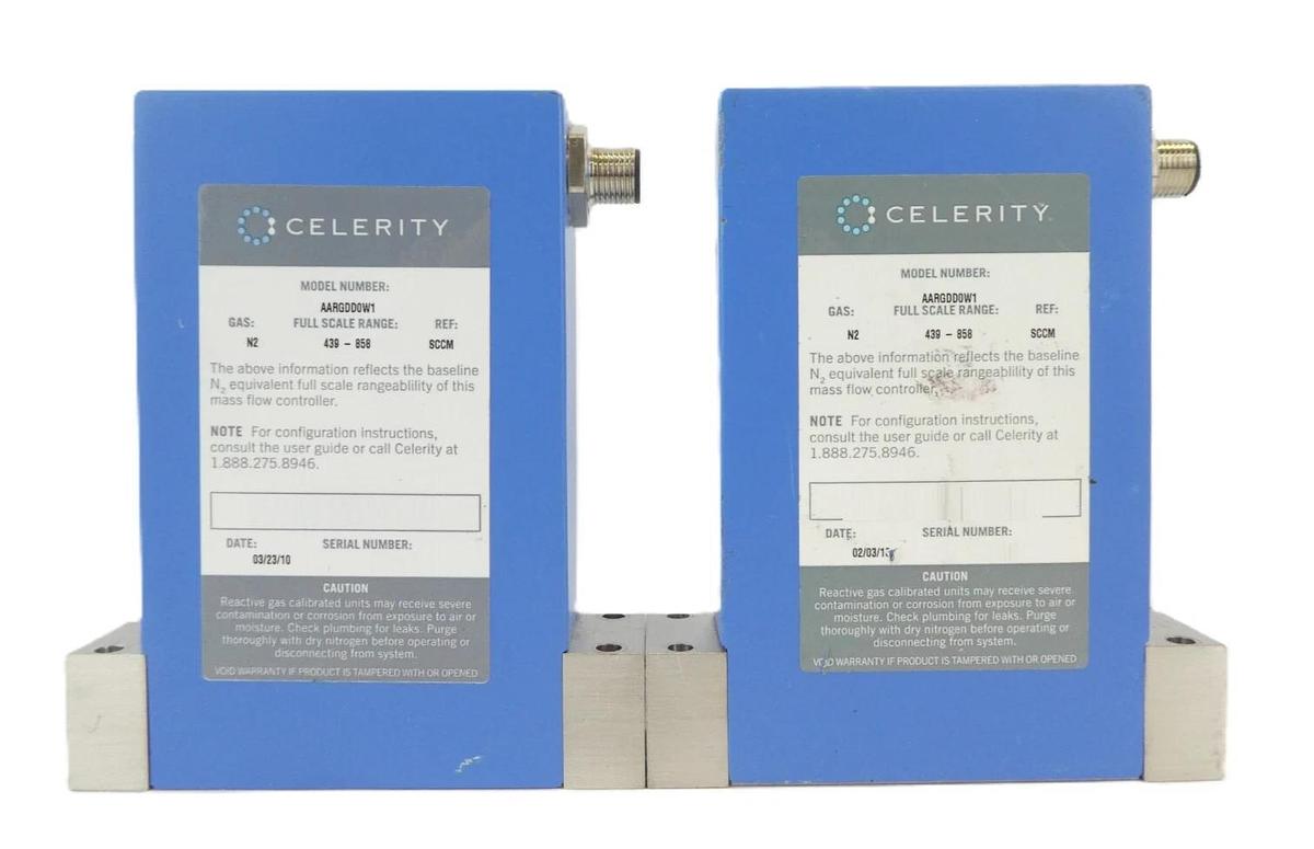 Used Celerity INX3P Mass Flow Controller MFC Reseller Lot of 13 Working Surplus
