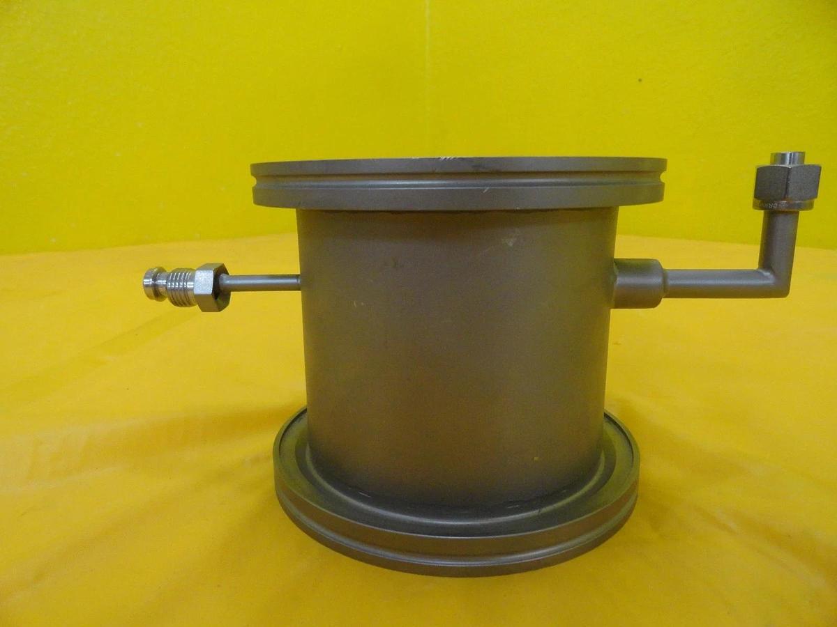 Used Edwards High Vacuum Tube Tee ISO100 ISO-K 4VCR Male 4VCR Female 90° Elbow Used