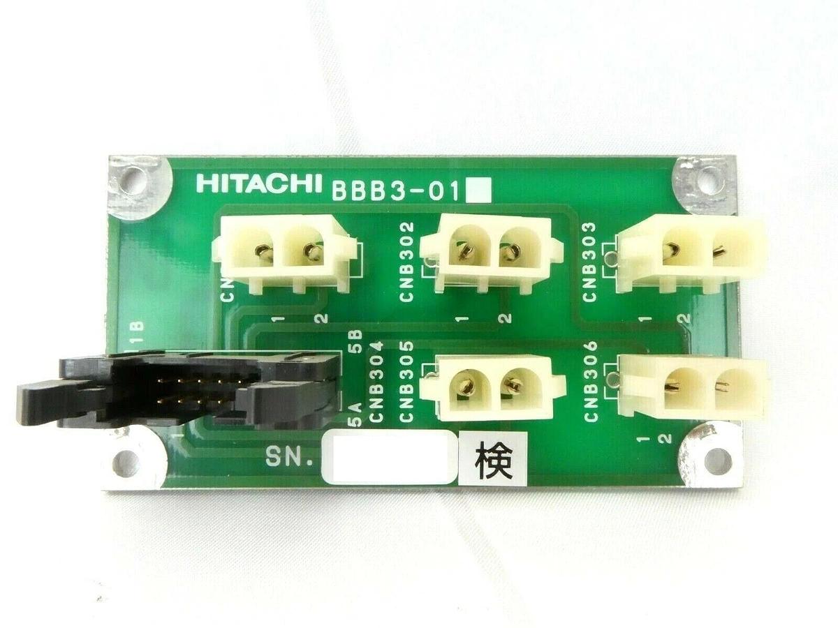 Used Hitachi BBB3-01 Connector Interface Board PCB M-712E Shallow Trench Etcher Spare