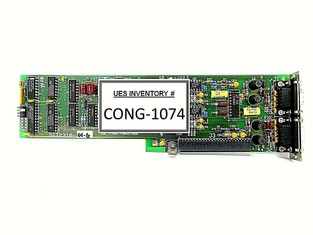 Used MKS Instruments D112310-G1-G Dual Pirani/Conventron PCB Card D112389-D Working