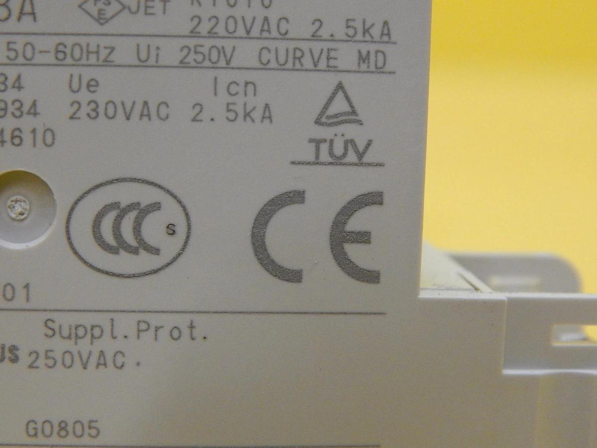 Used Mitsubishi CP30-BA Circuit Protector 2-Pole 3A Reseller Lot of 6 Used Working
