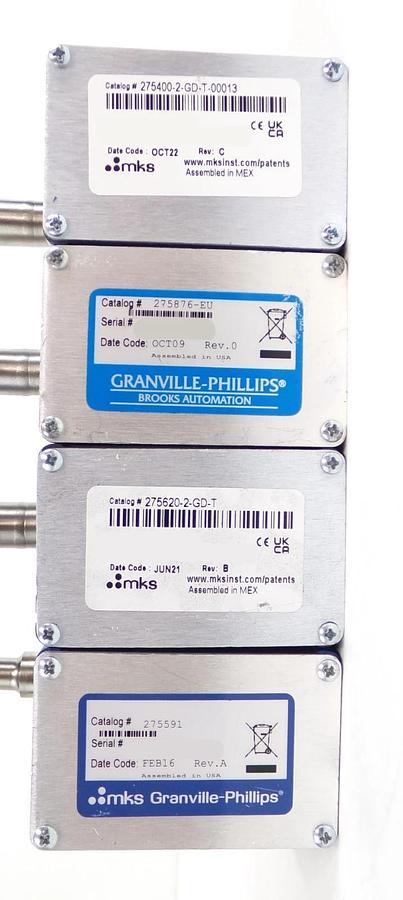 Used MKS Granville-Phillips Series 275 Mini-Convectron Gauge Lot of 8 Working