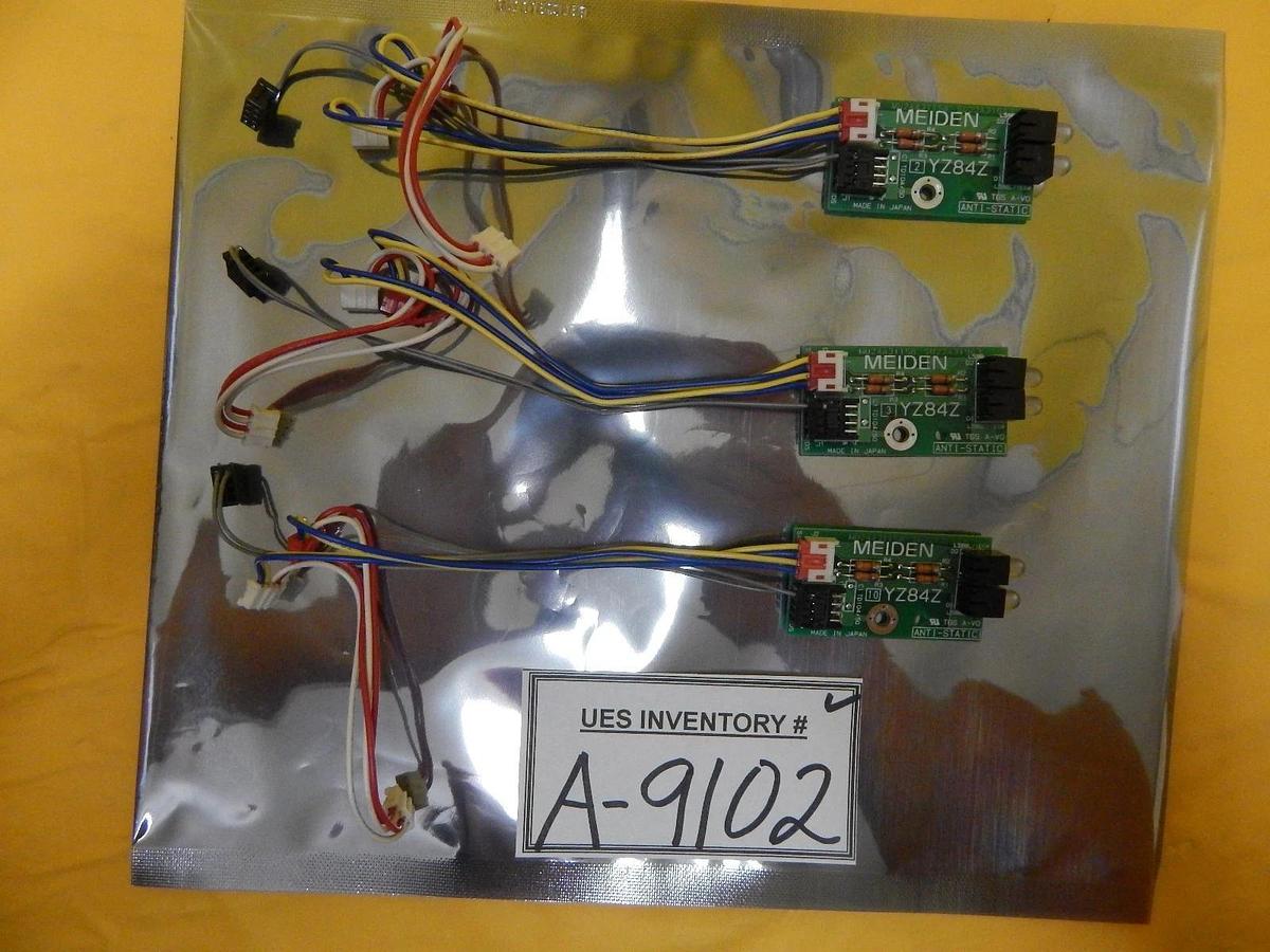 Used Meiden YZ84Z LED Indicator Board PCB SU22A31963 MU24A31158 Lot of 3 Used Working
