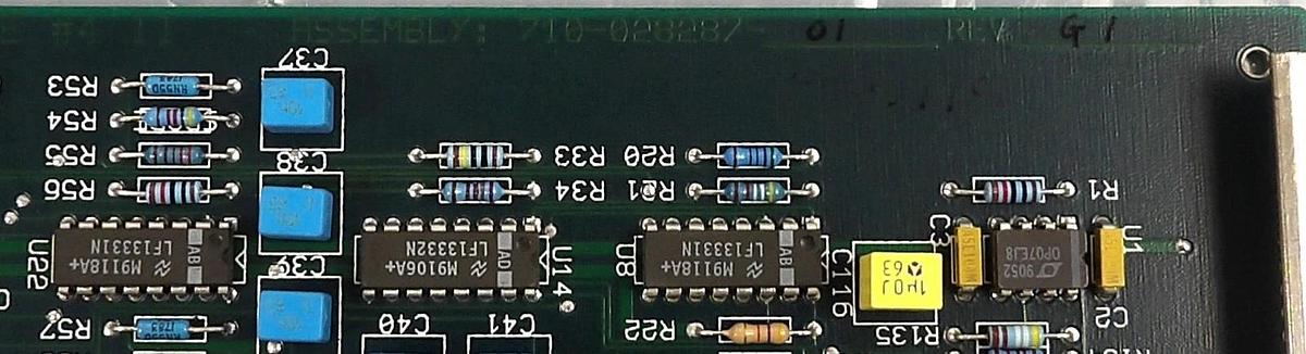 Used KLA Instruments 710-028287-01 Servo Drive #4 II PCB Card Working Surplus
