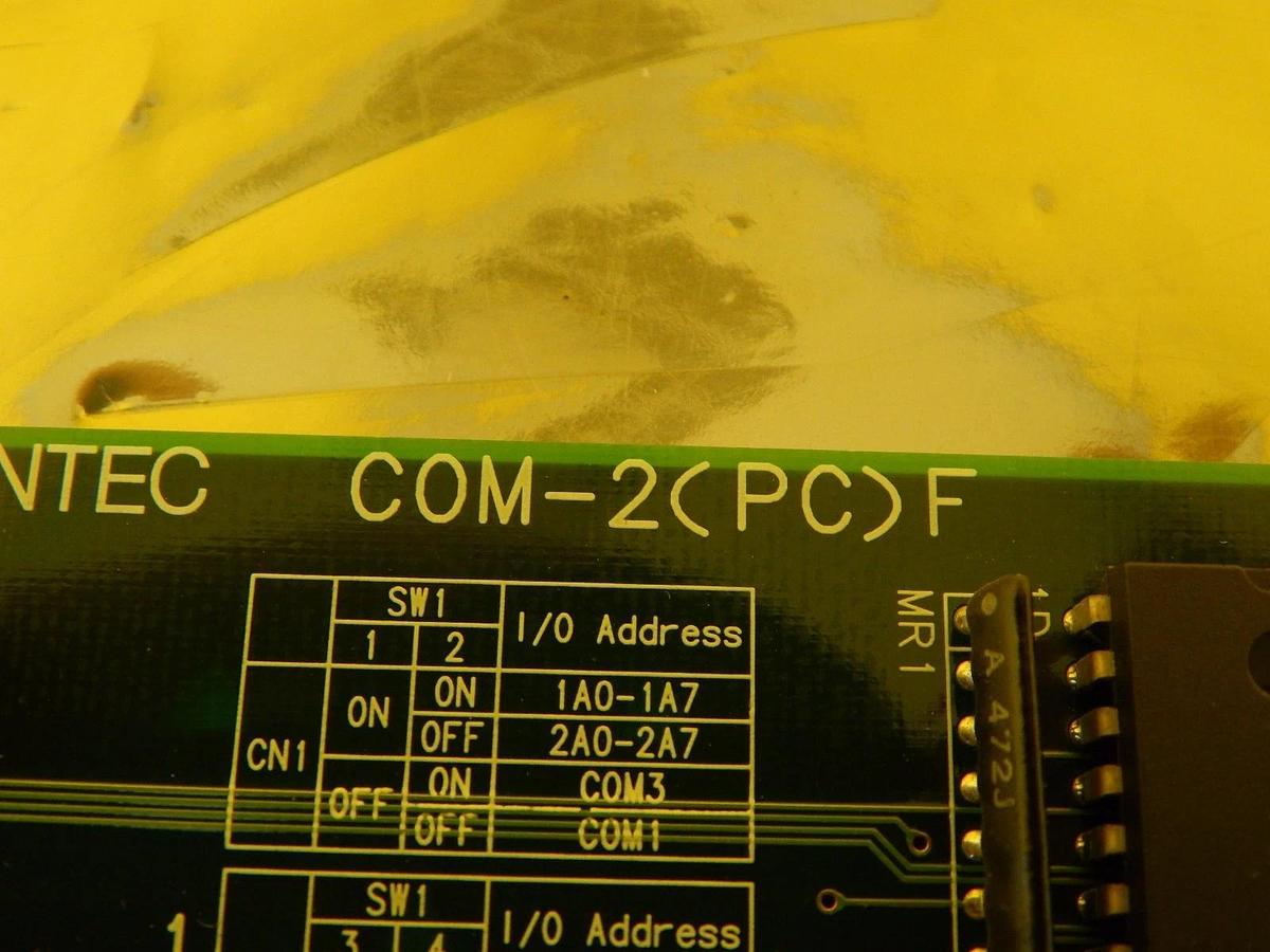 Used Contec COM-2(PC)F Communication Board PCB Card 7065 Used Working