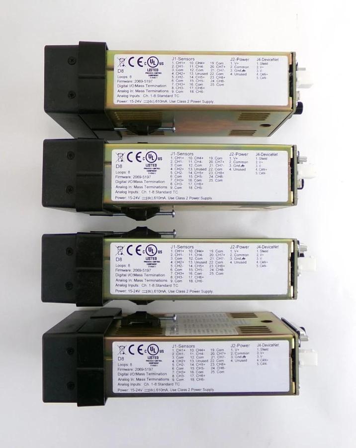 Used AMAT Applied Materials 0190-81245 TB50 Digital I/O PLC Module D8 Lot of 10