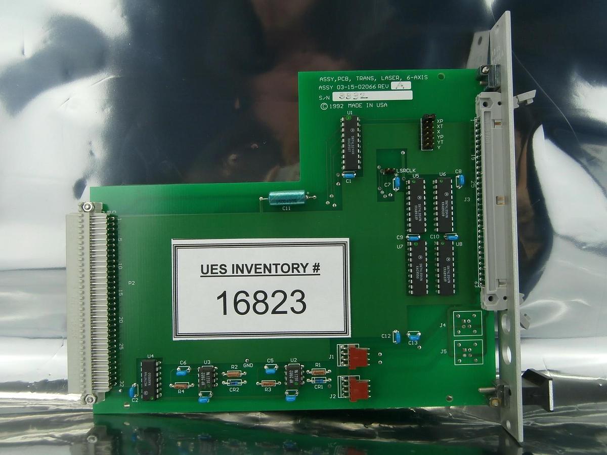 Used Ultratech Stepper 03-15-02066 6-Axis Laser Transition XP-Axis PCB Card 4700 Used