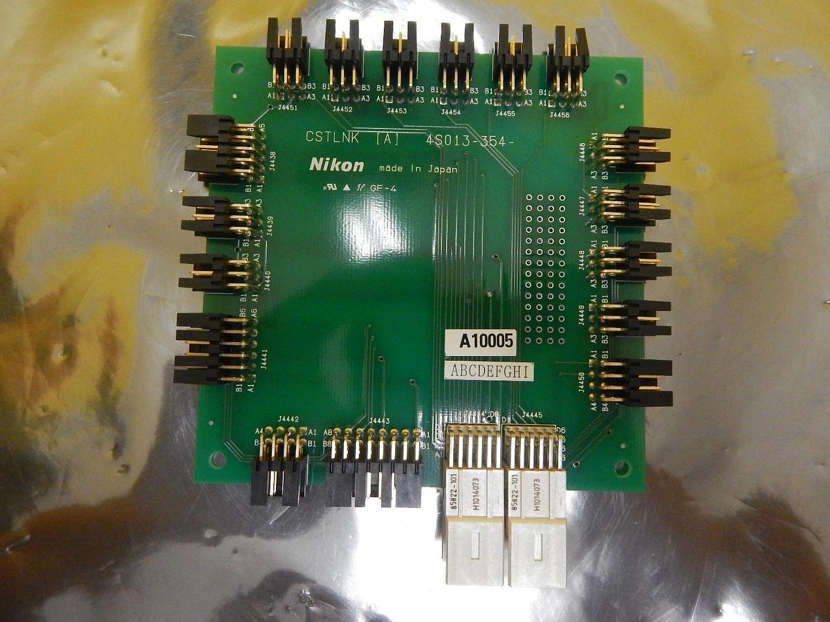 Used Nikon 4S013-354 Cassette Elevator Interconnect Board CSTLNK [A] PCB Used Working