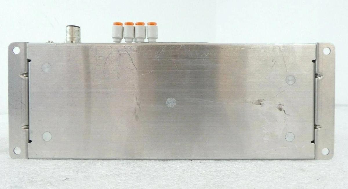 Used AMAT Applied Materials Pneumatic Block SMC 16-Port Manifold INR587-33 Surplus
