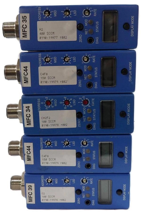 Used Celerity Mykrolis AANGDD0W1 Mass Flow Controller MFC Reseller Lot of 5 Working