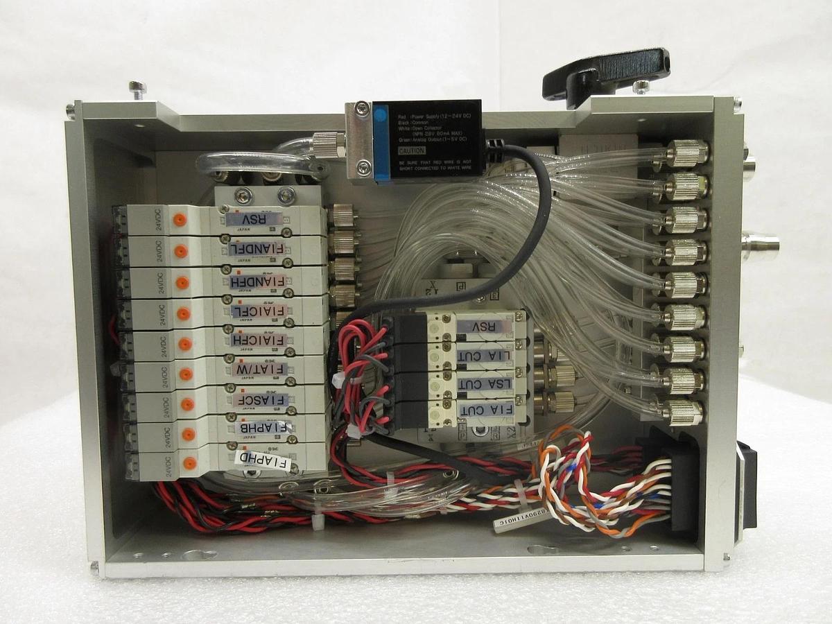 Used Fujikin ALG Pneumatic Box Nikon Precision NSR-S306C Working Surplus