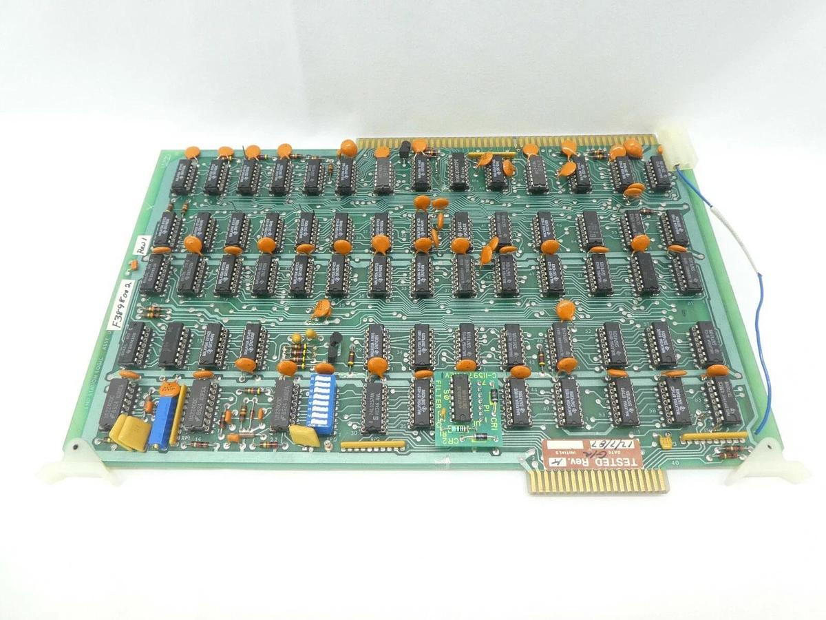 Used Varian Semiconductor VSEA DF3898002 End Station Logic PCB Card Rev. 1 Working