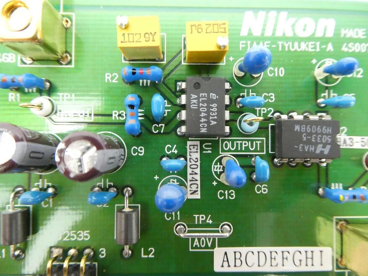 Used Nikon 4S007-948 Interface Board PCB FIAAF-TYUUKEI-A NSR System Working