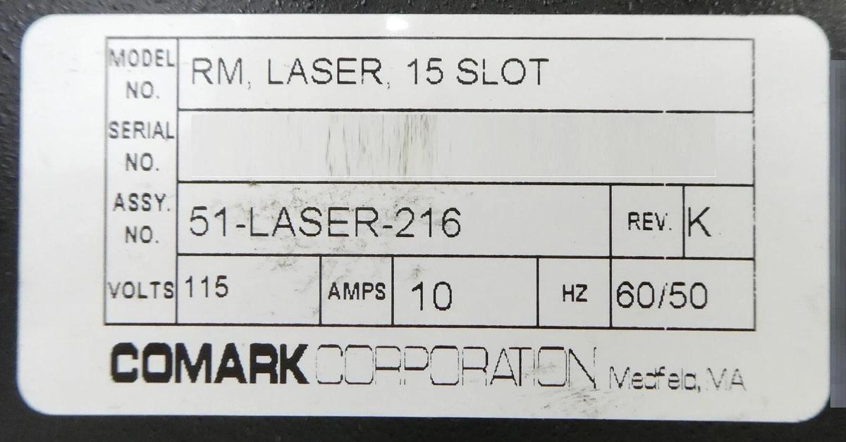 Used Comark 51-LASER-216 WAFERLASE System Controller Computer WaferStar PC Working