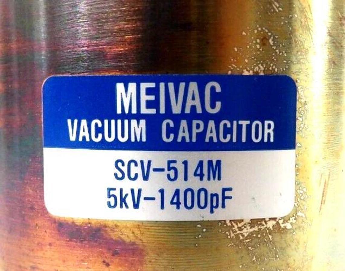 Used Meivac SCV-514M Vacuum Variable Capacitor RF Matcher RMN0206-01 Lot of 4 Working