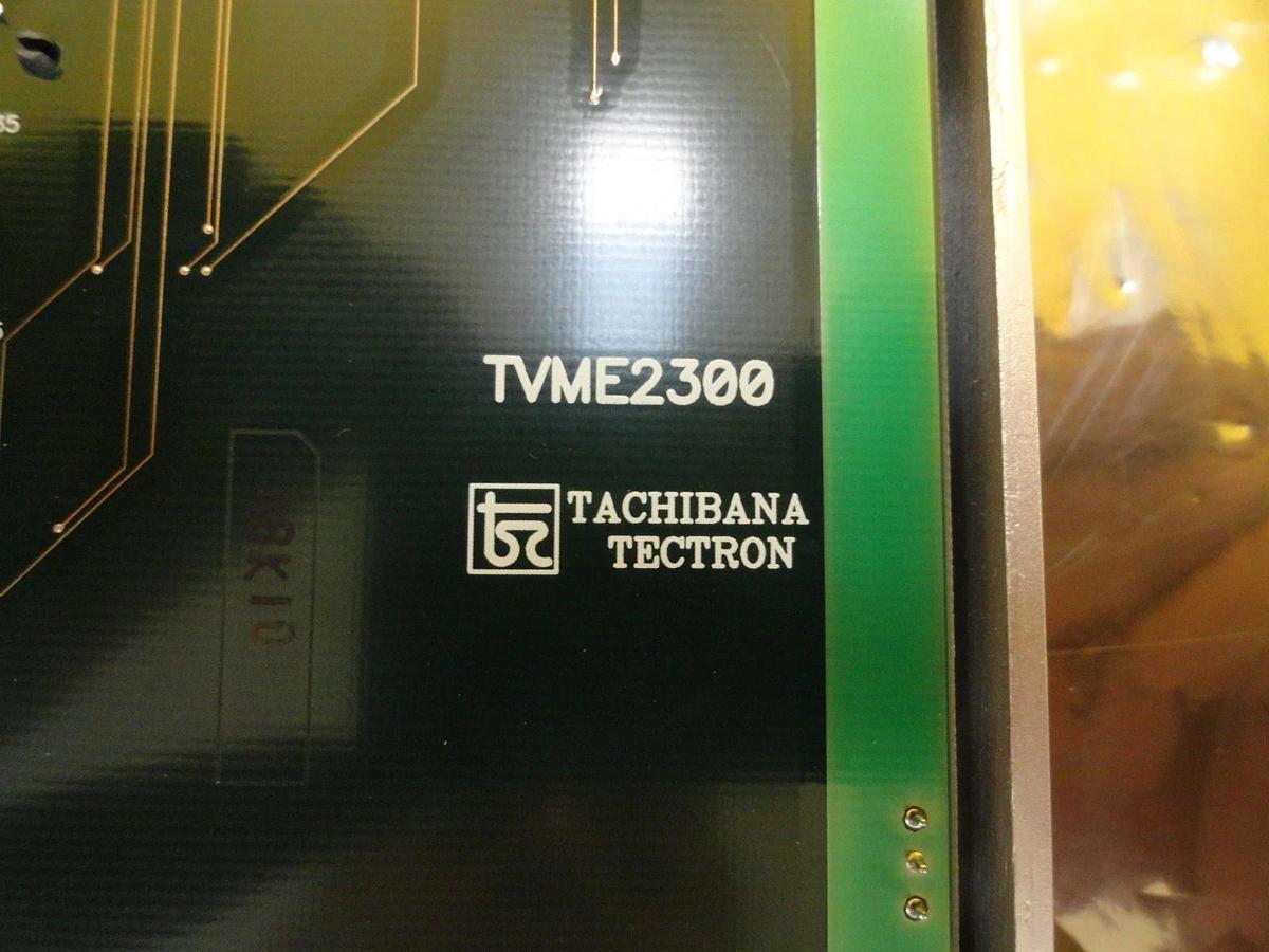 Used Tachibana Tectron TVME2300 Memory Board VMEbus PCB Card Rev. B Used Working