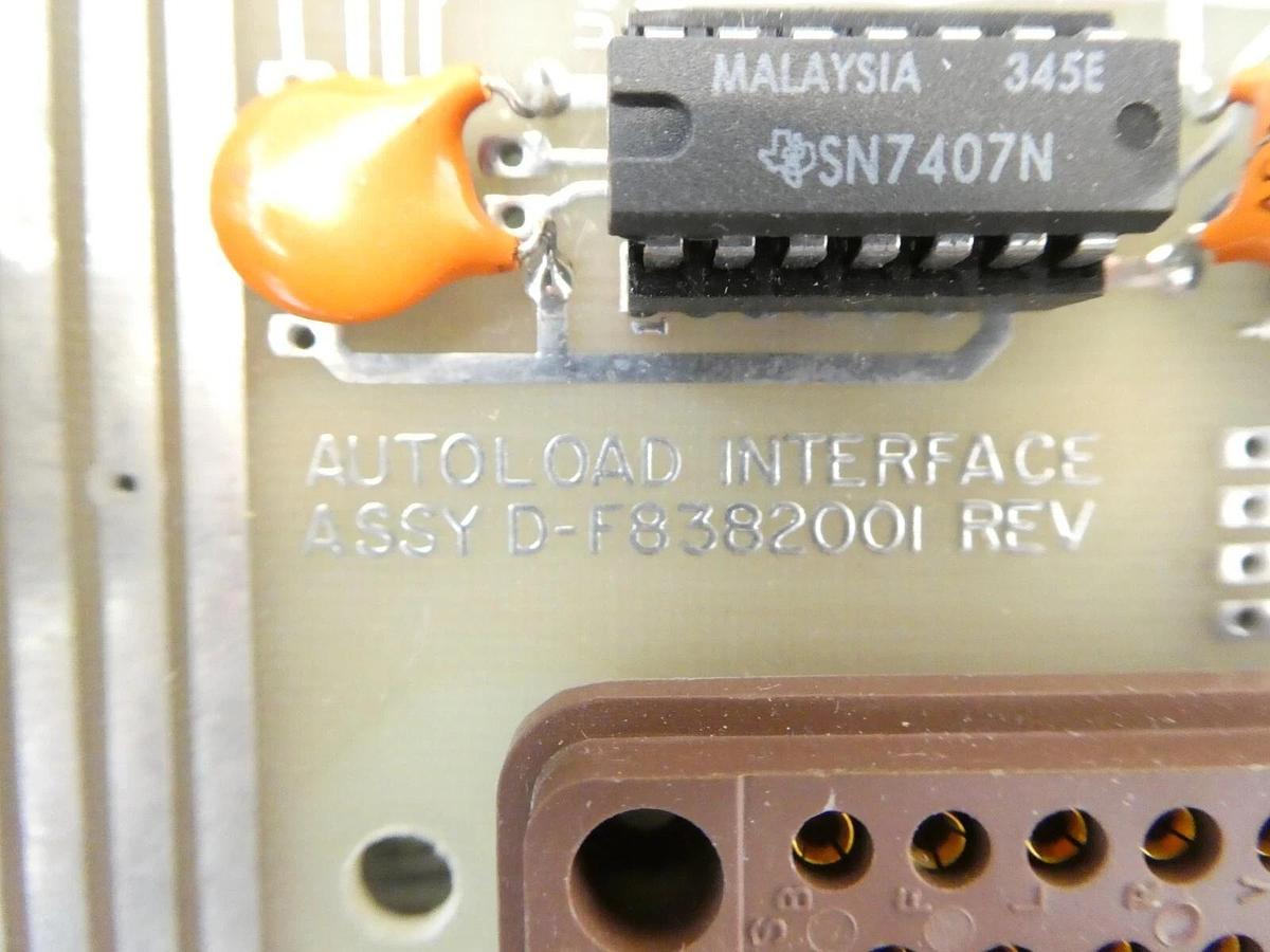 Used Varian Semiconductor Equipment F8382001 Autoload Interface PCB Extrion Working