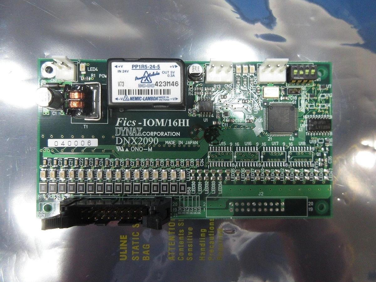 Used Dynax DNX2090 PCB Circuit Board Fics-IOM/16HI TEL T-3044SS used working