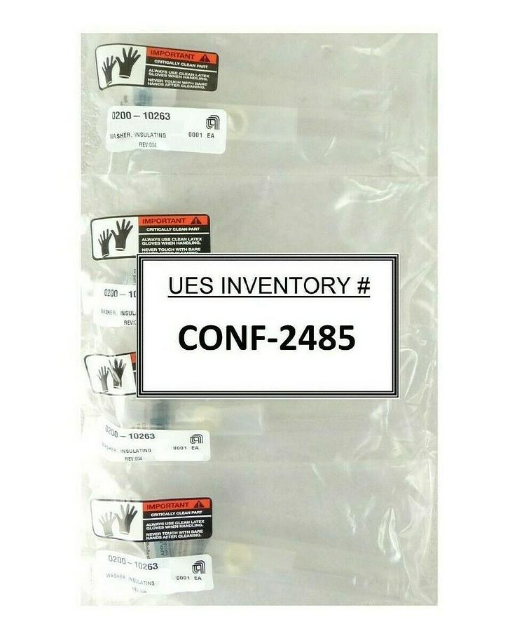 AMAT Applied Materials 0200-10263 Ceramic MXP+ Cathode Washer Lot of 4 P5000 New