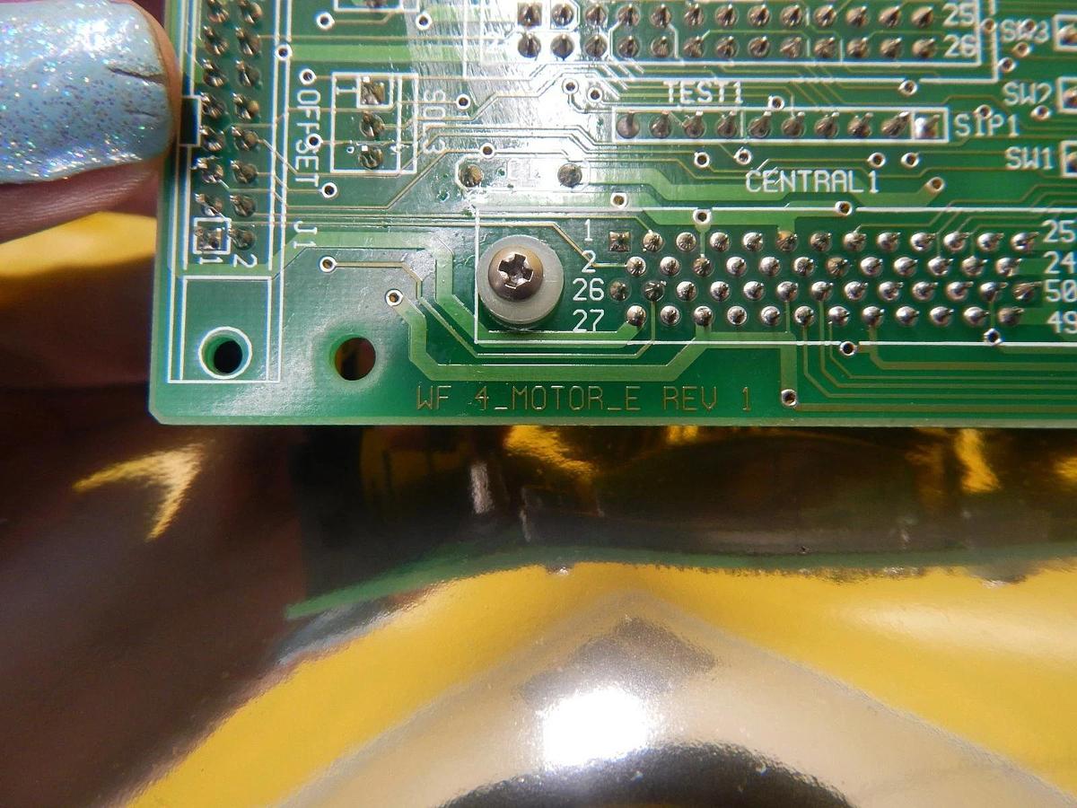 Used Orbot Instruments 710-20081-DD WF 4_MOTOR_E PCB Board AMAT Orbot WF 720 Used