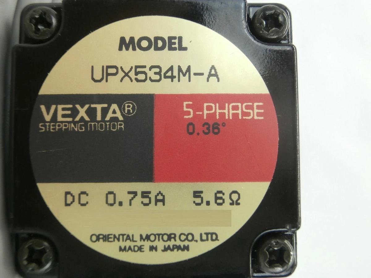 Used Oriental Motor UPX534-A 5-Phase Stepping Motor VEXTA JEOL JWS-2000 SEM Working