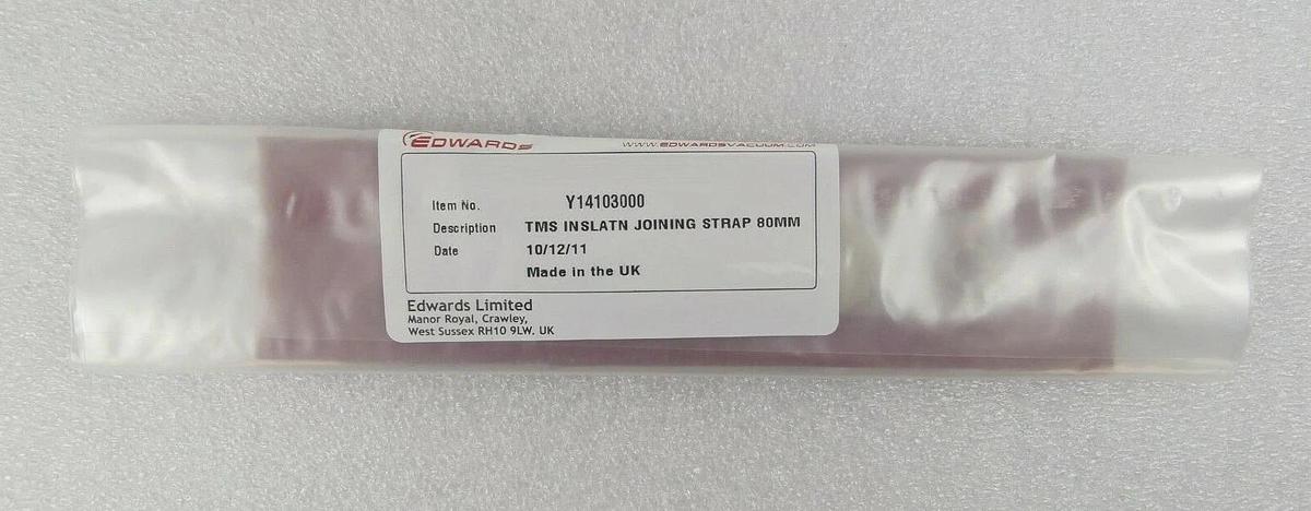 Edwards Y14103000 TMS Insulation Joining Strap 80mm Reseller Lot of 28 New Spare