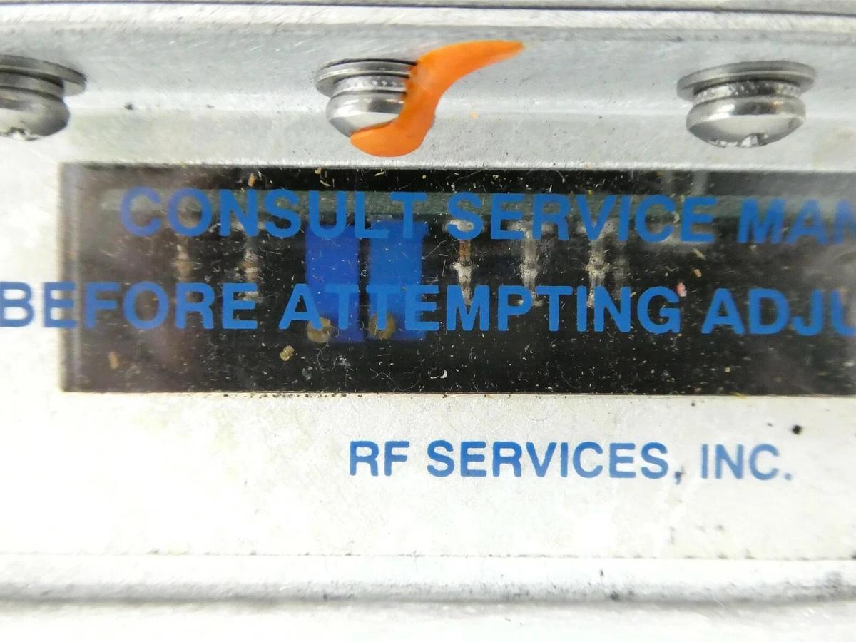 Used RF Services 9900-0003-15 RF Match RFS 1000 Mattson 553-00098-00 Untested As-Is