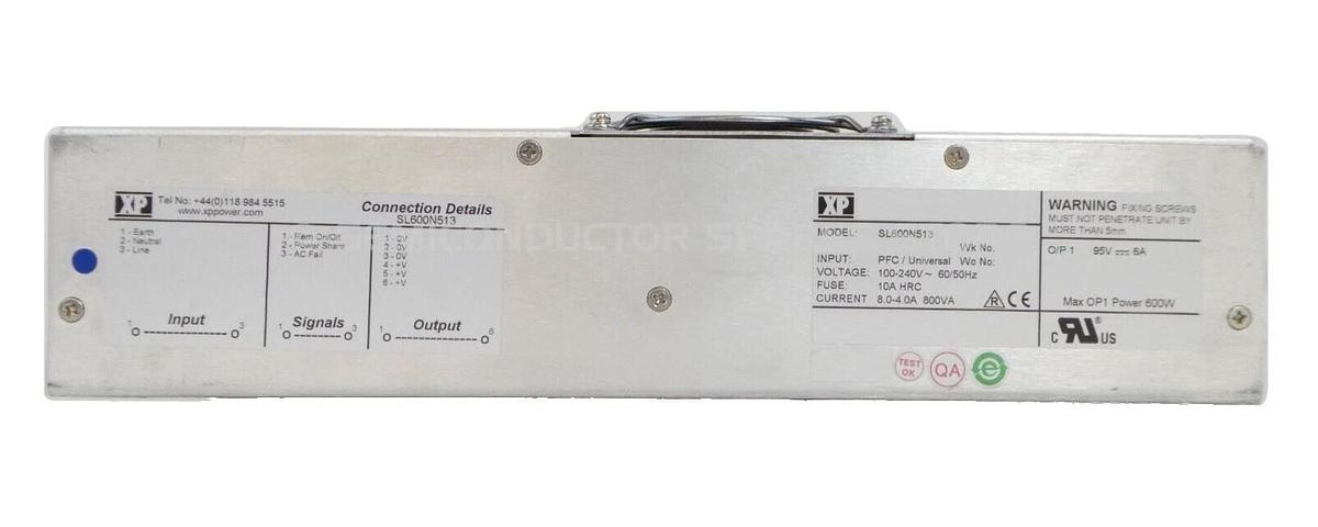 Used XP Power SL600N513 Power Supply XPiQ AB Sciex Spectrometer MDS Working