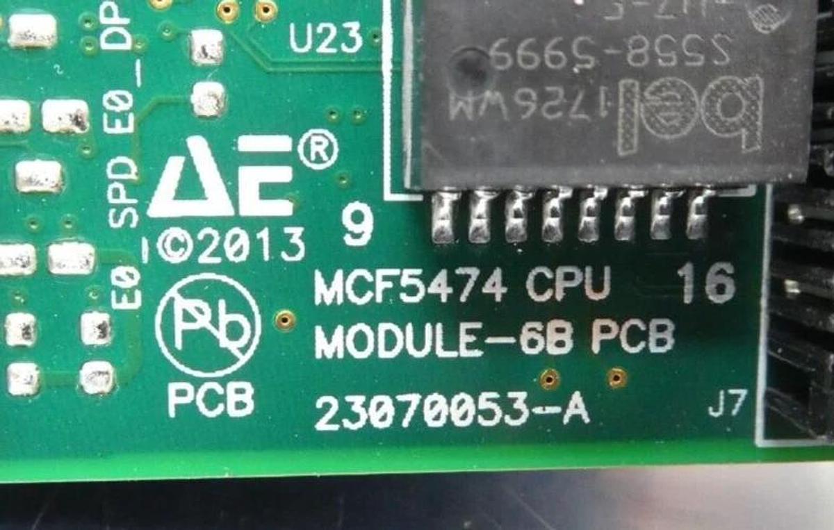 Used AE Advanced Energy 23070053-A MCF5474 CPU Module-6B PCB Card 33070037-04 Working