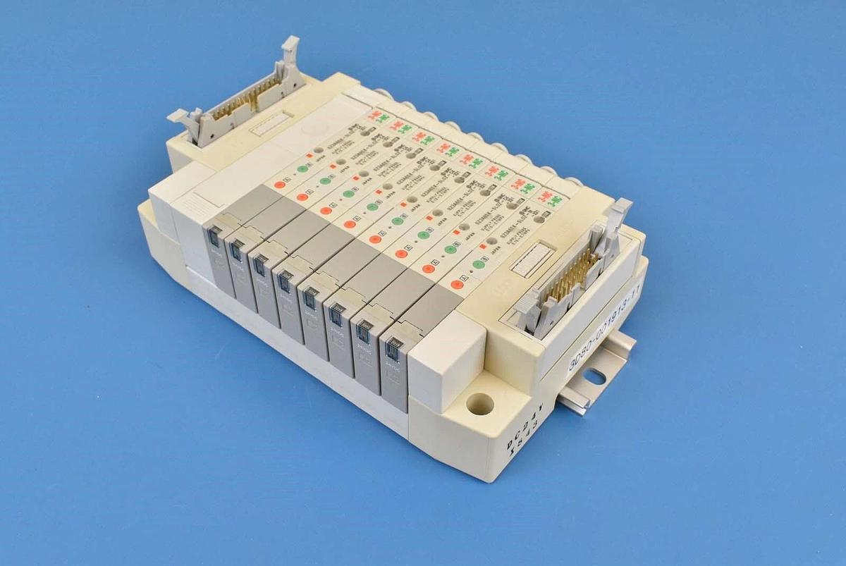 Used Tokyo Electron Ltd 3D80-001913-11 8 Port Pneumatic Manifold Working