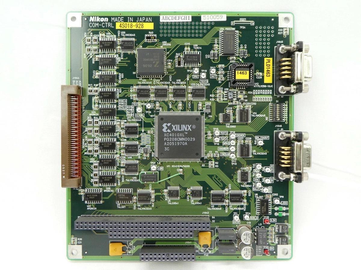 Used Nikon 4S018-928 COM-CTRL Control Board PCB NSR System Working Spare