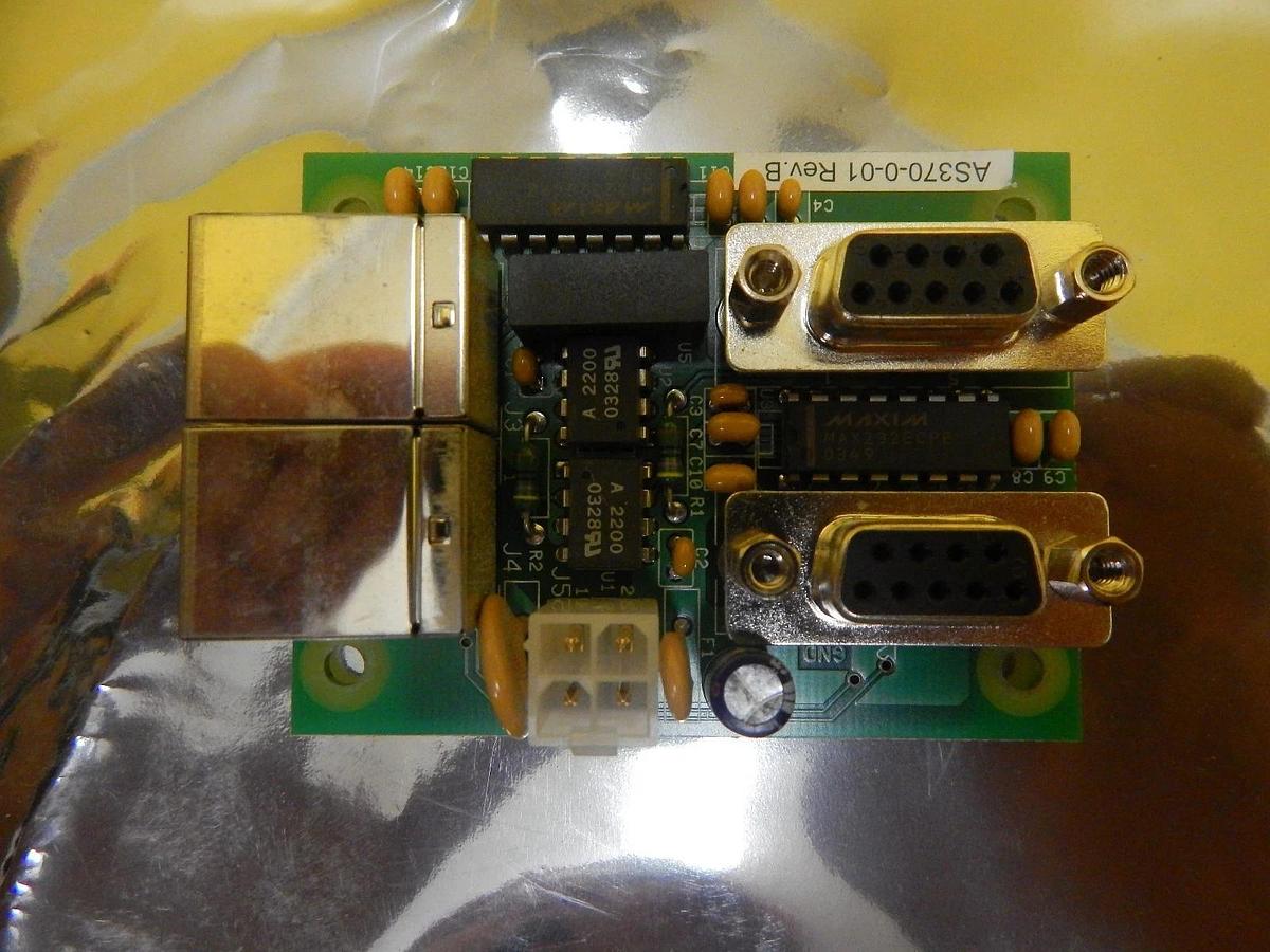 Used Alphasem AG AS370-0-01 Communication Board PCB AS370-0 Used Working